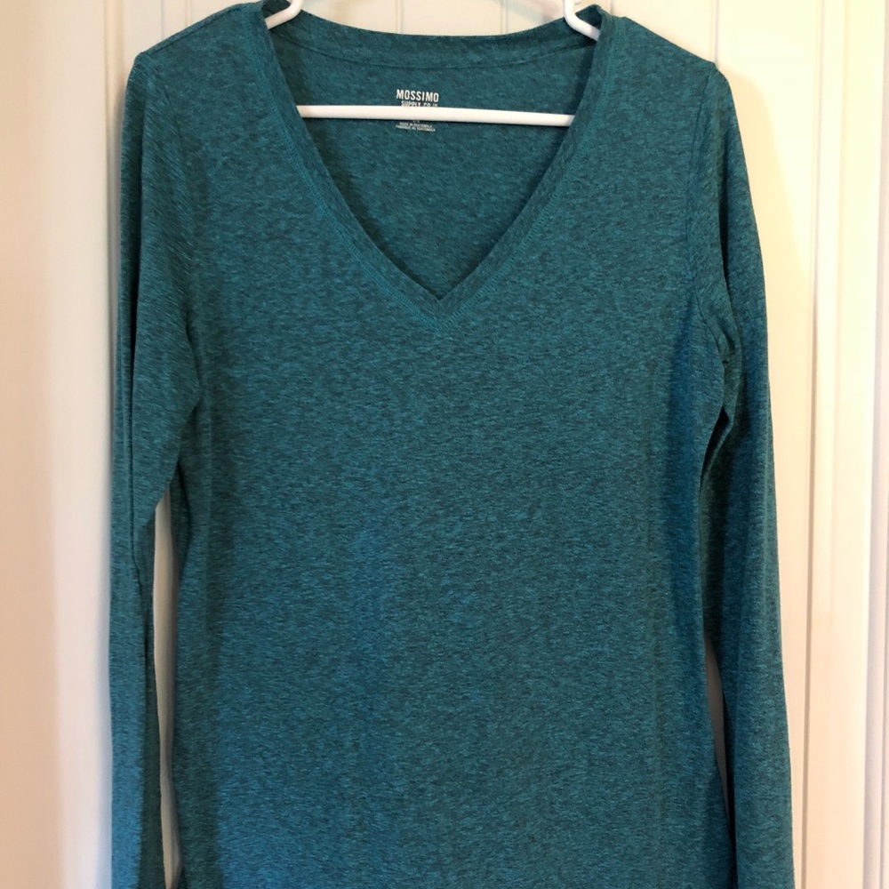 Teal Long Sleeve Tee